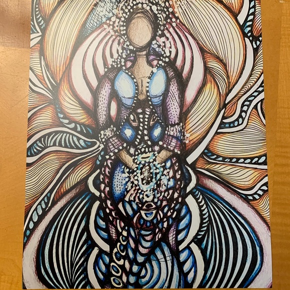 Goddess of Giving- an 8 by 10 print of my artwork - Picture 1 of 6